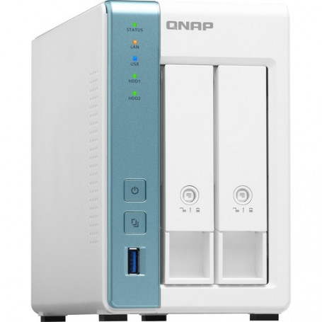 QNAP TS-231K - NAS + 2 x HDD 2 TB